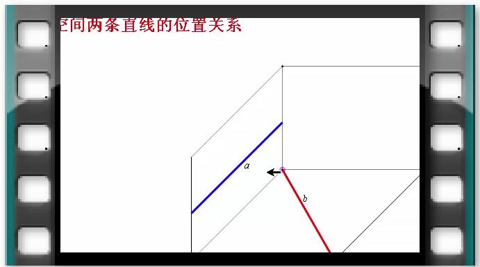 例70  空间两条数列的位置关系